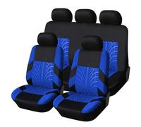 JCPDN Coche Fundas Asientos para Nissan Terrano (I, II) 1987-2000 2001 2002 2003,Juegos De Cubreasientos Antideslizante Delanteros Y Traseros Protección Accesorios,Blue-5-SEAT