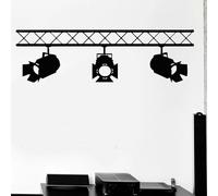 JCSMKFQ Película de estudio, película ligera, vinilo, pegatina de pared, cine en casa, película, adhesivo para el salón, dormitorio, papel tapiz artístico, decoración de pared