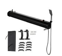 JCSRYD Tanque de Agua Presurizado de 18/20/30 L para Ducha de Camping, Kit de Ducha Solar para Coche, 60 °C, Almacenamiento de Agua para Camiones y Vehículos Todoterreno(115x18x21cm/43x7x8in)