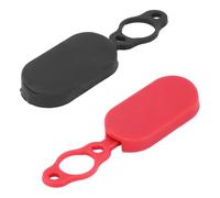 JCUGSBS 2 uds,Puerto de Carga para Scooter eléctrico, Cubierta Impermeable, Puerto de Carga Rojo, Accesorio para Cubierta Impermeable, Apto para Scooter eléctrico