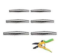 JCUGSBS 6PCS Muelles de repuesto para tijeras de podar,muelle en espiral,resortes de tijeras de jardín,repuesto en espiral,para frutas,flores,tijeras de podar(6/7/8CM)