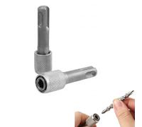 JCUGSBS Adaptador porta brocas SDS-Plus 6,35mm (1/4'') Hexagon Socket Hex Shank Brocas Conversor Socket Accesorios para martillos perforadores SDS para taladros eléctricos de impacto