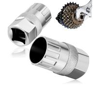 JCUGSBS Extractor de Casete para Bicicletas - Herramienta de Desmontaje de Rueda Libre, Compatible con Shim, Sram, Sunr, 6,7,8,9,10,11 Velocidades, Acero al Carbono, 20×44.8mm