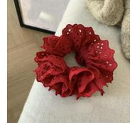 JCVBN - Anillo de encaje para el pelo de intestino grande, súper hada, hueco, para el intestino graso, Lolita, lazo para el viento, cuerda para el pelo femenino