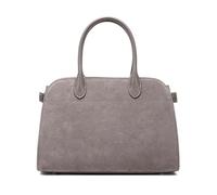 JCVBN - Bolso cruzado de piel de ante natural para mujer, diseño de lujo, bolsa de hombro para viajes, Gray, 30x12x22cm