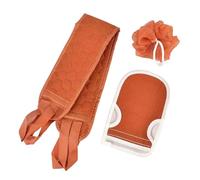 JCVBN - Cinturón exfoliante de ducha para la espalda, toalla de baño, guante de bola, paño de limpieza profunda para el cuerpo, correa de extracción trasera