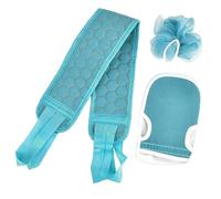 JCVBN - Cinturón exfoliante de ducha para la espalda, toalla de baño, guante de bola, paño de limpieza profunda para el cuerpo, correa de extracción trasera