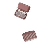 JCVBN - Funda para lentes de contacto, diseño retro, color caramelo, A4, 2 unidades, Organizador de bolsas
