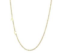 JCVBN - Gargantilla personalizada con letra inicial para mujer, de acero inoxidable, collar personalizado del alfabeto de la A a la Z, regalo para el día de la madre, 40-45 cm, Cuero