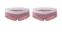 JCVBN - Ropa interior de maternidad de algodón de talle bajo de apoyo para principios de mitad y finales del embarazo, estampado delgado, A8, 2 unidades, L