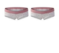 JCVBN - Ropa interior de maternidad de algodón de talle bajo de apoyo para principios de mitad y finales del embarazo, estampado delgado, A4, 2 unidades, L