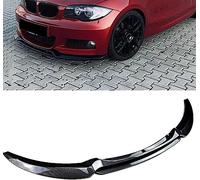 JCVT Alerón Delantero Coche para BMW Serie 1 E82 Coupe E88 2007 2008 2009 2010 2011 2012 2013, Splitter Difusor Lip Mentón ProteccióN Exteriores Accesorios,A/Carbon Fiber