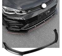 JCVT Alerón Delantero Coche para Golf 7/7.5 Mk7 GTI GTD 7R 2014-2019, Splitter Difusor Lip Mentón Protección Exterior Plástico Negro Pintado