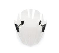 JCVT Motocicleta Lunas Y Deflectores De Viento para Ducati 899 959 1199 1299 V2, Cúpula Carenado Pantalla Protectora Modificado Accesorios,A/Transparent
