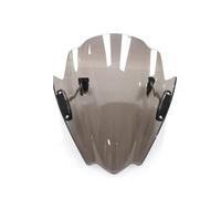 JCVT Motocicleta Lunas Y Deflectores De Viento para Kawasaki Ninja H2 SX SE, Cúpula Carenado Pantalla Protectora Modificado Accesorios,A/Brown