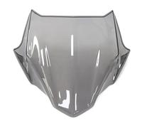 JCVT Motocicleta Lunas Y Deflectores De Viento para Yamaha MT-03 MT-25 2020 2021 2022 2023 2024, Cúpula Carenado Pantalla Protectora Modificado Accesorios,A/Light Grey