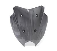 JCVT Motocicleta Lunas Y Deflectores De Viento para Yamaha Nmax155 2025, Cúpula Carenado Pantalla Protectora Modificado Accesorios,A/Gray