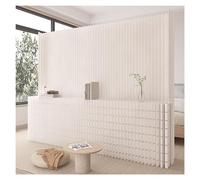 JCWGLY Biombos Biombo Divisor De Ambientes Plegable para Interiores, Papel Divisorio Portátil Y Móvil, Decoración Artística Moderna con Estantes(L x H 78.8x63in)