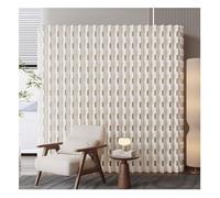 JCWGLY Biombos Biombo Plegable Grande, Separador De Oficina De Papel, Pantalla De Privacidad Portátil Y Flexible para Interiores, Longitud Ajustable(200x180cm/6.57x5.9ft)