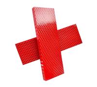 JCWGLY Escalas Losas Cuchillos 2 Básculas De Resina Para Mango De Cuchillo, Para Hacer Cuchillos Y Esculpir Manualidades(Red,12x4x3 cm)