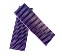 JCWGLY Escalas Losas Cuchillos 2 Básculas De Resina Para Mango De Cuchillo, Para Hacer Cuchillos Y Esculpir Manualidades(Purple,12x4x0.8 cm)