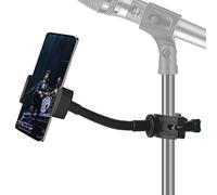 JCWINY - Soporte de teléfono flexible para micrófono, soporte de micrófono ajustable para iPhone, soporte de música para iPhone 14, 13, 12 Max, Pro, Samsung Galaxy, todos los teléfonos inteligentes