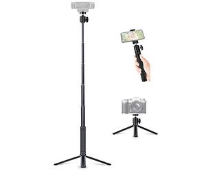 JCWINY Trípode Extensible para cámara Web de Escritorio de 30 Pulgadas de Alto, trípode de Escritorio para cámaras Web Logitech Brio C925e, C922x, C930e, C922, C930, C930, C920, C615