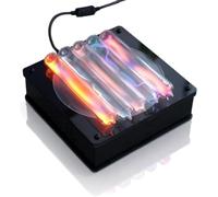 jcwwolk 5 Lámparas De Plasma con Forma De Tubo, Neón/kriptón/Helio/xenón/argón, Kit De Demostración De Descarga De Gas para La Enseñanza De Ciencias Físicas, Experimentos En El Aula