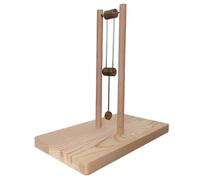 jcwwolk Decoración De Escritorio con Doble Péndulo Caótico De Madera, Escultura Dinámica, Modelo De Demostración Física, Juguete Educativo Stem para Hogar Y Oficina