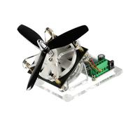 jcwwolk Motor Sin Cepillo De Bobina De PCB, Motor Sin Cepillo Sin Hierro, Adopción De Una Estructura De 6 Bobinas Y 8 Imanes, Diseño Transparente De Bricolaje, para Modelos RC De Bricolaje