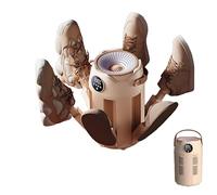 jcwwolk Secador De Zapatos Eléctrico, Secador De Botas Inteligente a Temperatura Constante a 48 ° C, con 6 Estantes Secos, Temporización 3/6/9H, Plegable para Almacenamiento, Adecuado para Zapatos