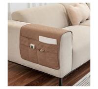 JCXIOC Bolsa de Almacenamiento para Cama Toalla de Mano for sofá con Bolsillo Almacenamiento, Bolsa organizadora for revistas y reposabrazos(3)