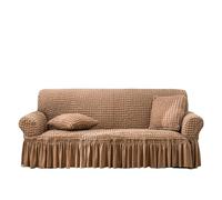 JCXIOC Funda de Sofá con Falda Falda de sofá con Burbujas, Tela elástica Todo Incluido, Universal for Todas Las Estaciones(Color 1,90-140cm 1pc)