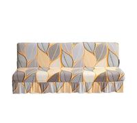 JCXIOC Funda de Sofá con Falda Funda de sofá Cama con Falda elástica Estampado, Funda Asiento, Estilo Simple, Protector(Color 1,S)