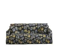 JCXIOC Funda de Sofá con Falda Funda de sofá elástica con Estampado Volantes for Sala Estar, Protector Muebles, fácil Instalar y Lavable(Color 34,2-Seater 145-185cm)