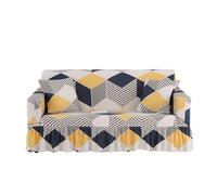 JCXIOC Funda de Sofá con Falda Funda elástica for sofá de 1, 2, 3 o 4 plazas, con Estampado Floral, for Sala Estar, Protector Muebles(Color 14,L)