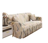 JCXIOC Funda de Sofá con Falda Funda Protectora elástica for sofá con Falda de 1, 2, 3 y 4 plazas(Color 15,S)