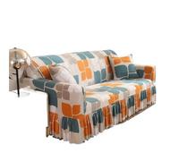 JCXIOC Funda de Sofá con Falda Funda Protectora elástica for sofá con Falda de 1, 2, 3 y 4 plazas(Color 12,XL)