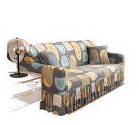 JCXIOC Funda de Sofá con Falda Funda Protectora elástica for sofá con Falda de 1, 2, 3 y 4 plazas(Color 11,M)