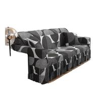 JCXIOC Funda de Sofá con Falda Funda Protectora elástica for sofá con Falda de 1, 2, 3 y 4 plazas(Color 16,XL)