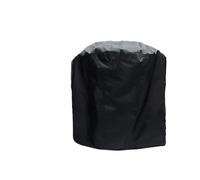 JCXIOC Funda Protectora para Parrilla Exterior Cubierta for Barbacoa 210D, Cubierta Protectora for Parrilla Resistente al Agua, Color Negro, Cubierta Protectora for Barbacoa Redonda(71x56cm)