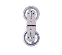 JCXIOC Manijas de gimnasio para máquina de cables, accesorios de remo con mango en D, polea de metal, barra en T, accesorios de entrenamiento (color 7)