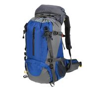 JCXIOC Mochila de Exteriores Mochila impermeable de 50 l for deportes al aire libre, senderismo, acampada, viajes, montañismo, escalada, trekking, con funda for lluvia(Dark blue)