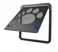 JCXIOC Puerta para Mascotas de Tamaño Grande Puerta for Mascotas con Cerradura magnética, Puerta de Malla for Perros y Gatos, Ventana for, diseño Bonito fácil Instalar(L 37cm x 42cm)