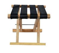JCXIOC Taburete Plegable de Madera Portable Folding Wooden Chair Outdoor Travel Gear Retro Picnic Bench Handheld Stool Retro Wooden Chair(20cm)