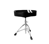 JCXIOC Trono de Batería Asiento de Trono Tambor, Altura Ajustable, Acolchado, Taburete, Silla, Patas Acero Inoxidable