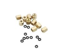 JCxYGAP 10 Uds Amortiguador de Tinta solvente DX3 DX4 DX5 Filtro 3x2mm Compatible con Roland Mimaki Mutoh 1400 1410 1430 1500W L1800 L800 1390(10 pcs Screw)