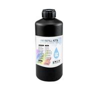 JCxYGAP 1000 ml de Tinta LED LED Compatible con DX4 DX5 DX6 PRINTTHEAD Funciona con L800 L805 R1390 R1400 R1410 4800 7800 9800 Impresoras universales(1000ml- Hard UV - LC)