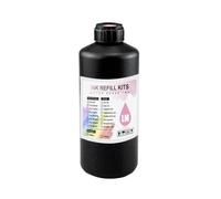 JCxYGAP 1000 ml de Tinta LED LED Compatible con DX4 DX5 DX6 PRINTTHEAD Funciona con L800 L805 R1390 R1400 R1410 4800 7800 9800 Impresoras universales(1000ml- Hard UV - LM)