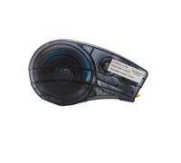 JCxYGAP 10pcs M21-750-427 Cinta de Etiqueta Compatible Negro en Blanco 19. Ancho de 1 mm 4. 27 m de Longitud para impresoras de Etiquetas BMP21-plus y similares